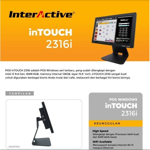 Jual Komputer PC all in one InterActive Intouch 2316 | Shopee Indonesia