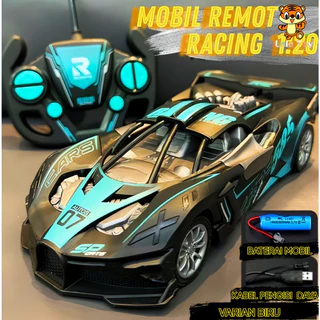 Lele Toys Ready 1: 18 Rc Bugatti Veyron mobil remot mobil mobilan /Mainan Mobil Remote Control RC Mobil Deformasi