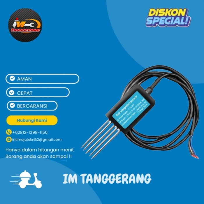 Jual RS485 Soil NPK PH EC Temp humidity Sensor tester 7 in 1 soil ...