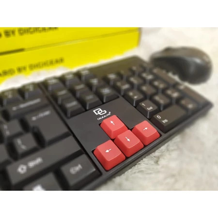 Jual Keyboard Mouse Wireless Digigear Wk 101 | Shopee Indonesia