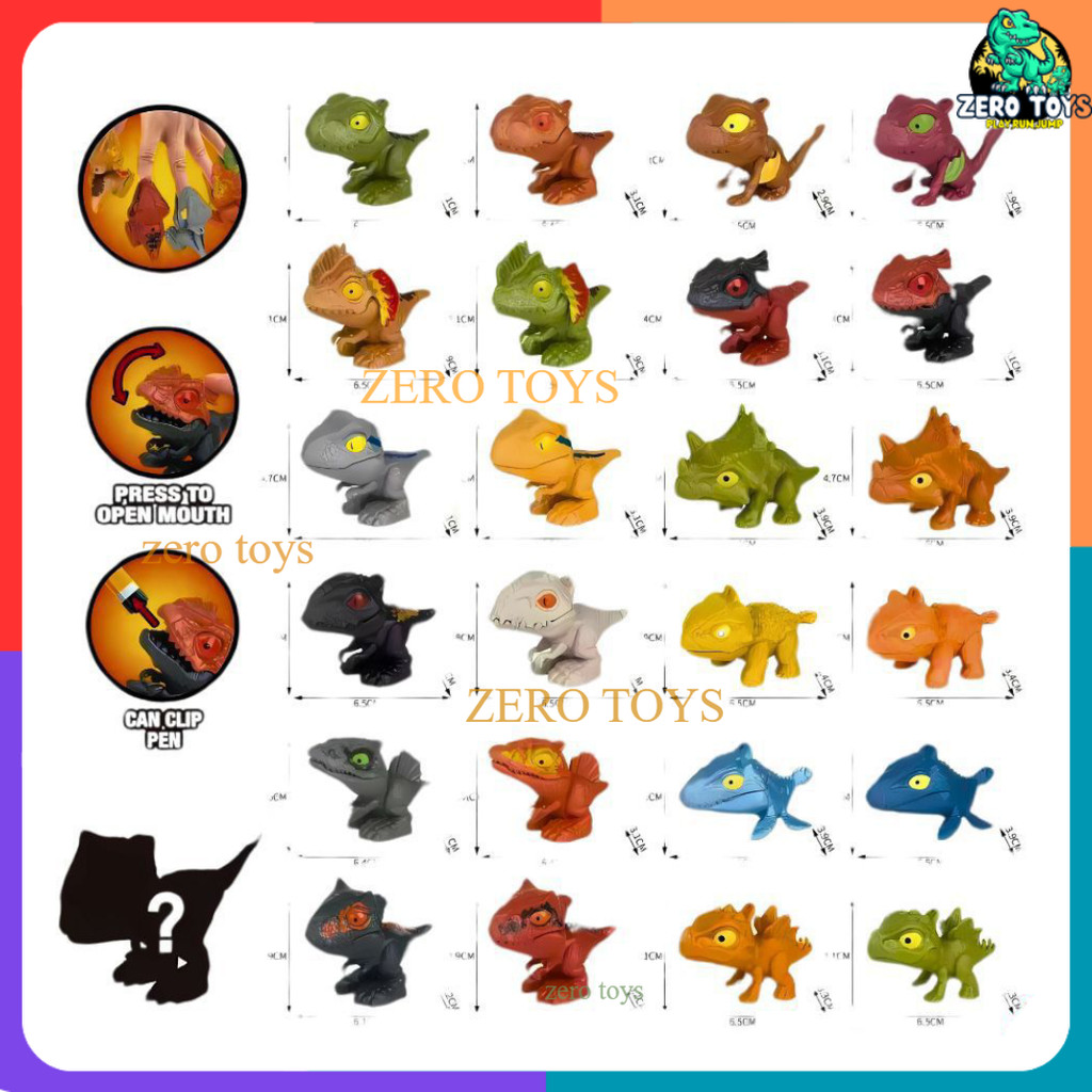Jual Figure Dinosaurus Snap Squad T Rex Indominus Pyroraptor Indoraptor ...