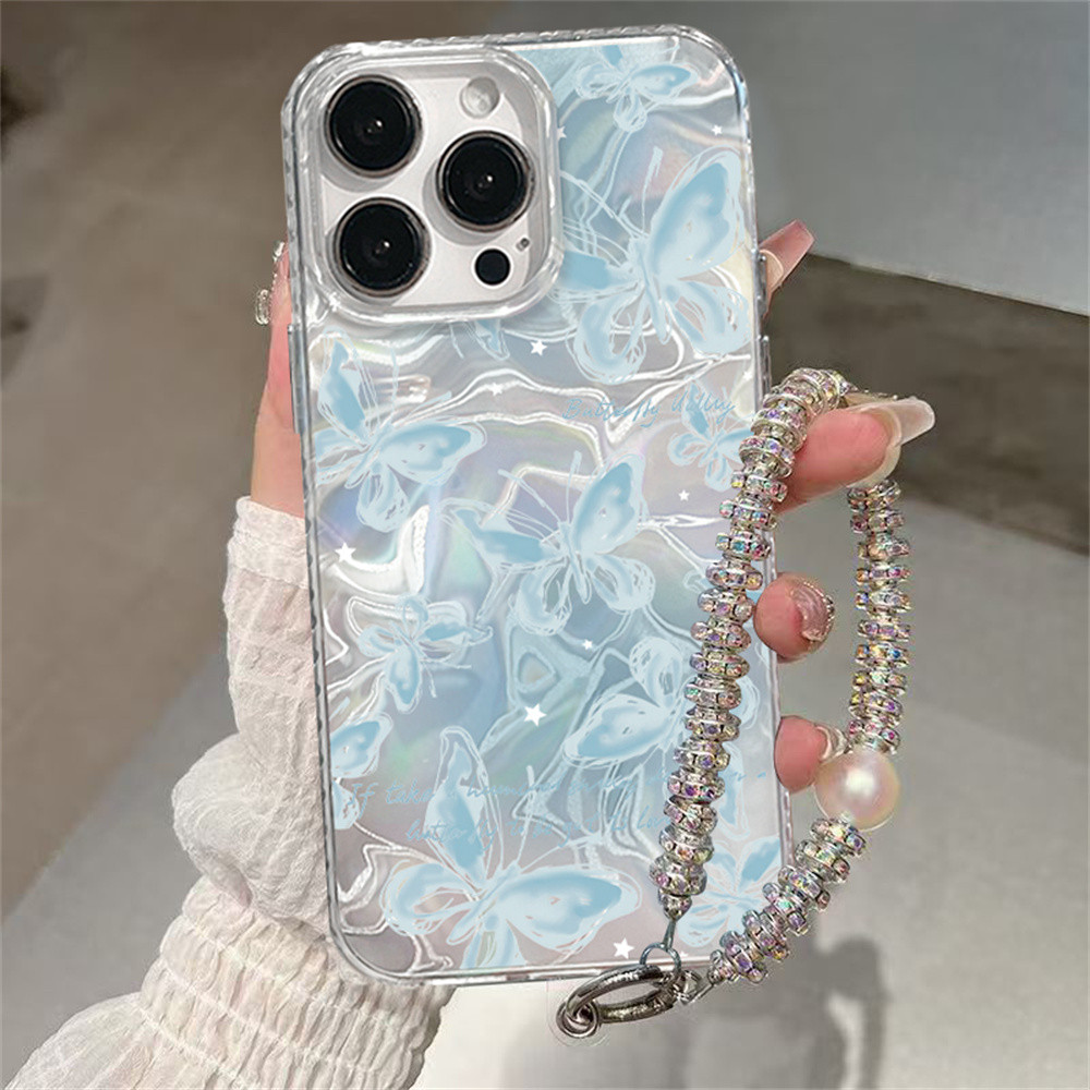 Jual skeleton butterfly IMD Case for Realme C67 C65 C63 C61 C53 C55 C51 ...