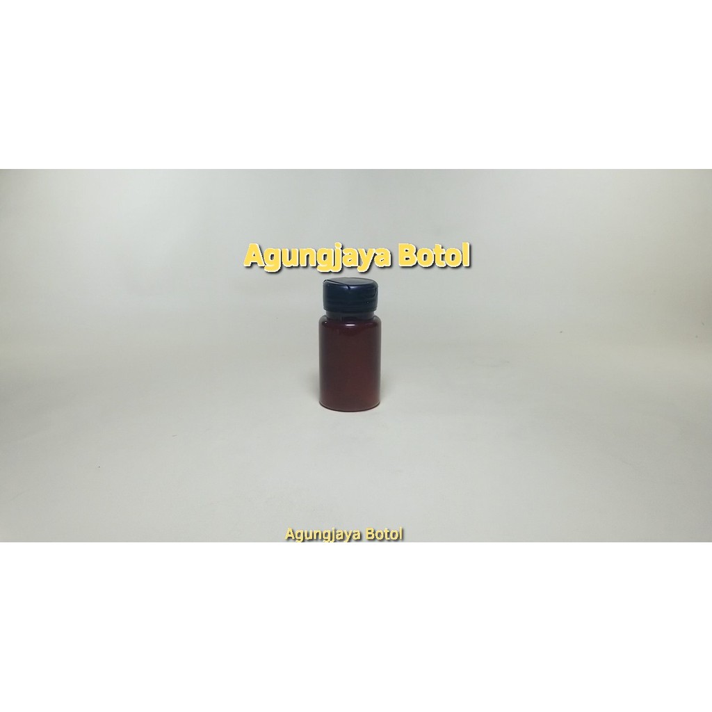 Jual Botol Tablet 120 Ml PS Coklat Tutup Fliptop / Botol Obat / Botol ...