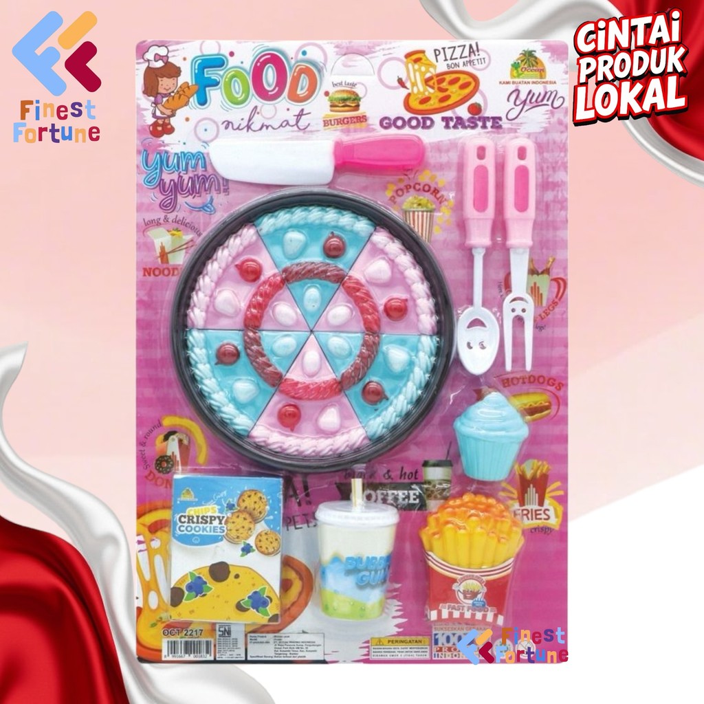 Jual MAINAN ANAK MAKANAN FOOD NIKMAT (OCEAN TOYS) | Shopee Indonesia