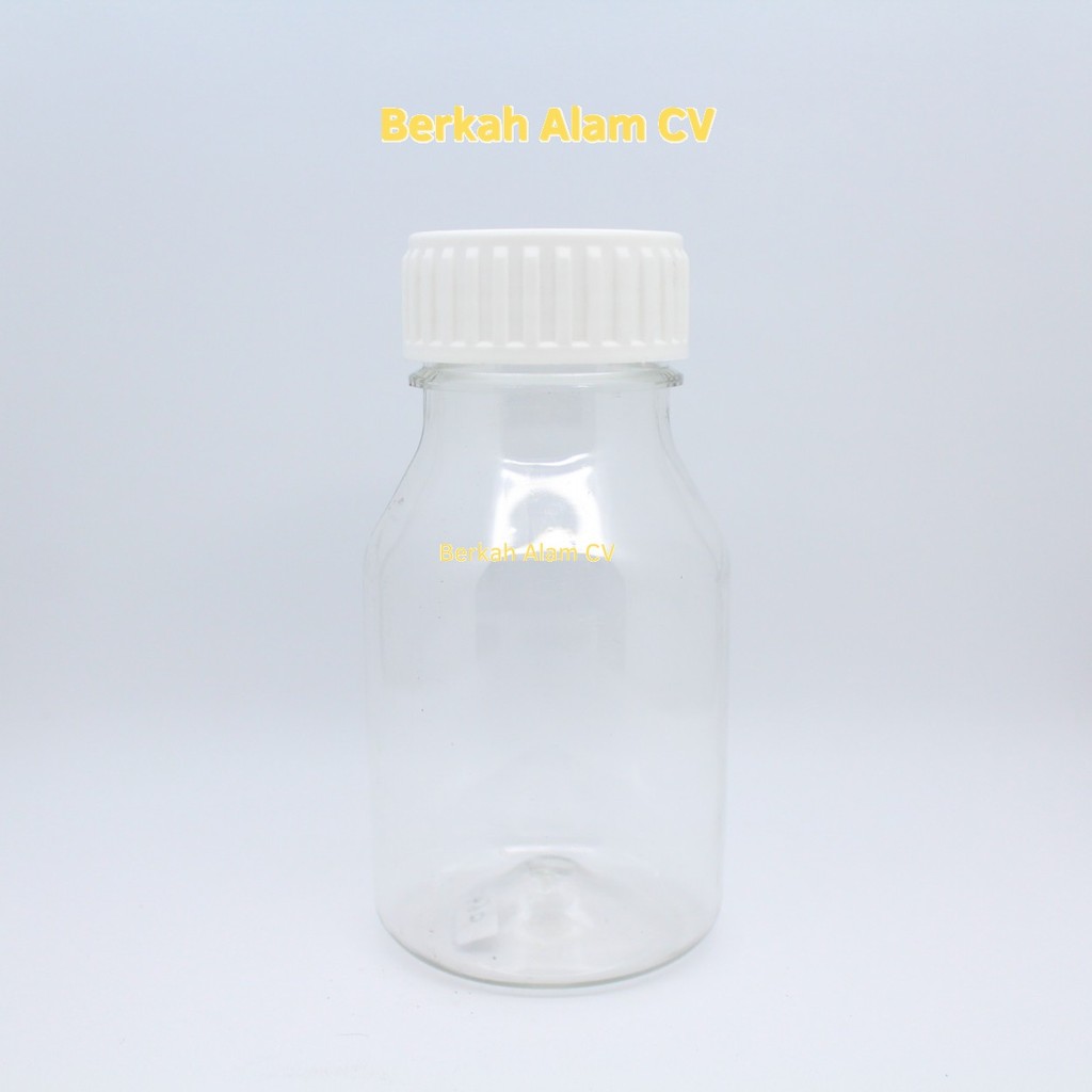 Jual Botol Pet 250 Ml PS Natural Tutup Segel Besar / Botol Plastik ...