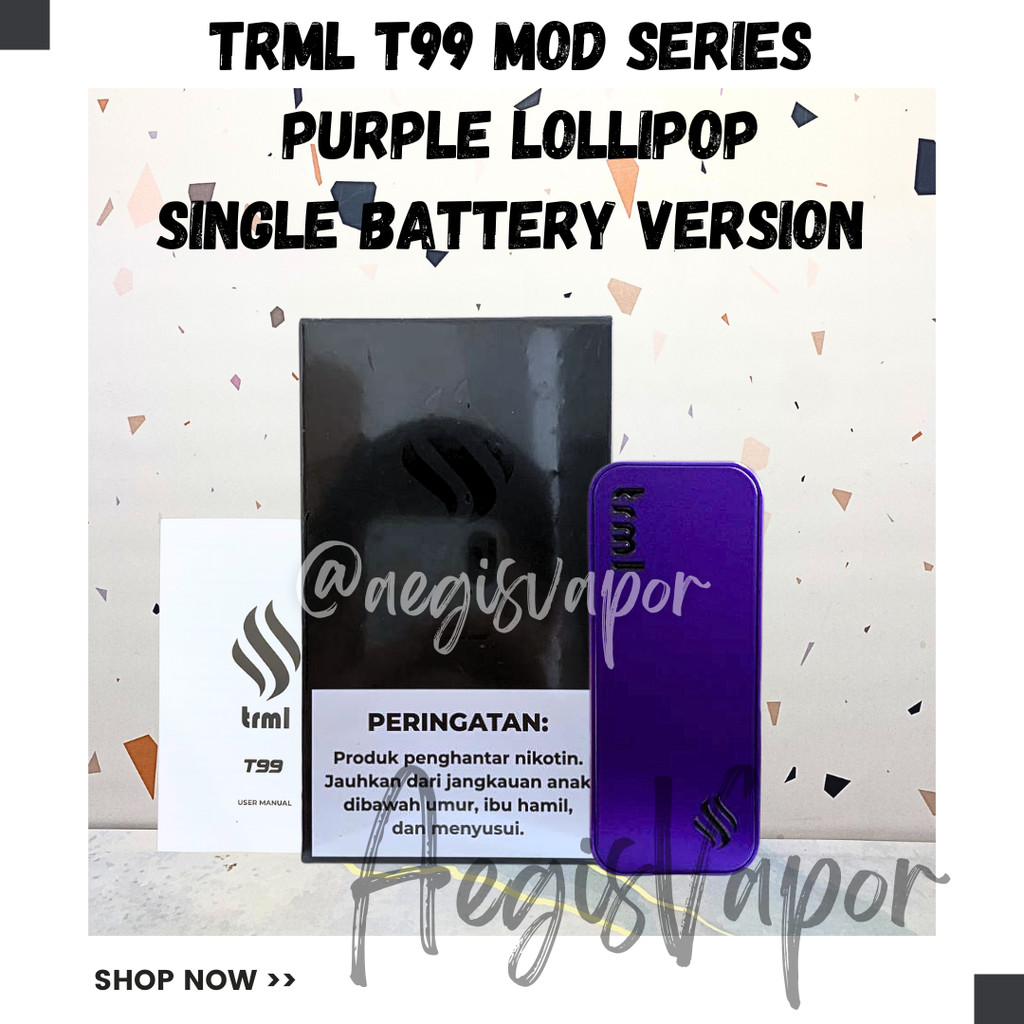 Jual TRML T99 Mod Only Purple Lollipop | Shopee Indonesia