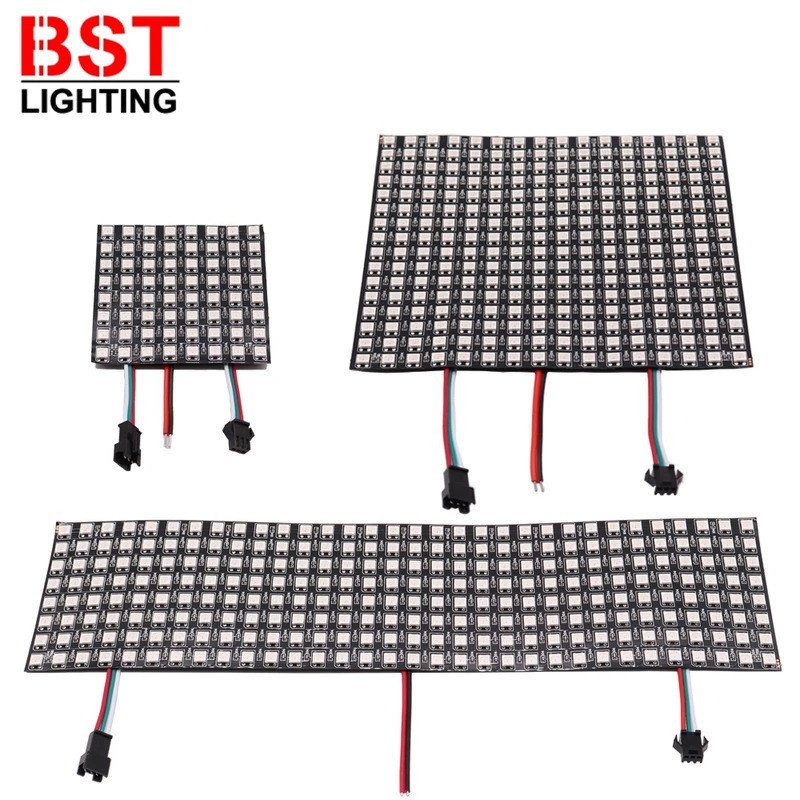 Jual 【Barang spot】WS2812B RGB LED Digital Lampu Panel Fleksibel yang ...