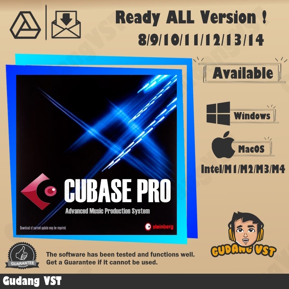 Jual Cubase Pro + Plugin Ready Semua Versi WINDOW / MAC Terbaru ...