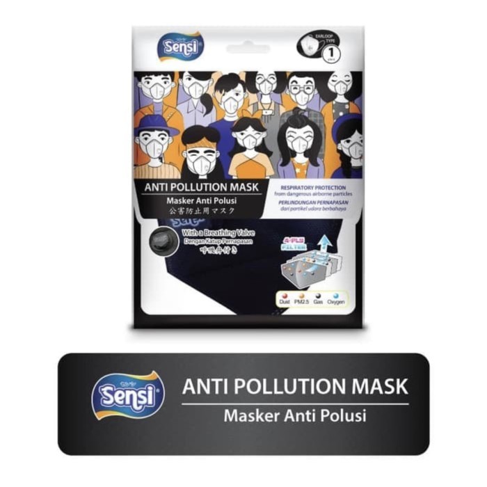 Jual sensi anti pollution mask Harga Terbaik & Termurah April 2026 ...