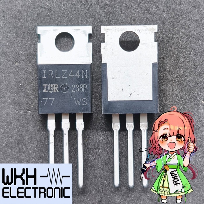 20x IRLZ44N N-Kanal MOSFET – 55V 47A, TO-220AB, 3,3V Kompatibel – Für Arduino, Motorsteuerung & PWM