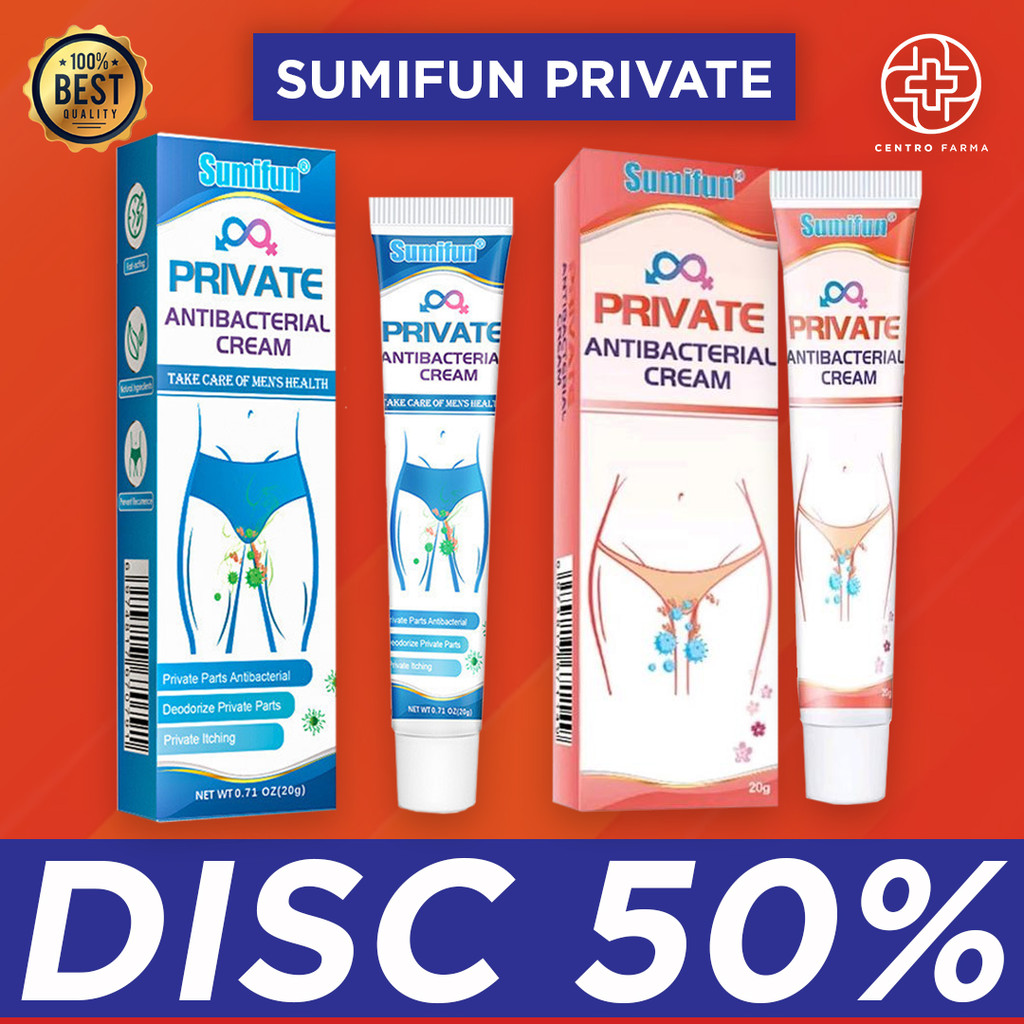 Jual SUMIFUN Cream Penghilang Bakteri Anti Bau Obat Gatal Selangkangan ...