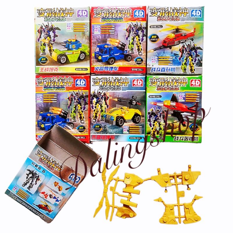 Jual Dalingshop / Robot Angka / Lego Santo Mainan Edukasi Anak BP Robot ...