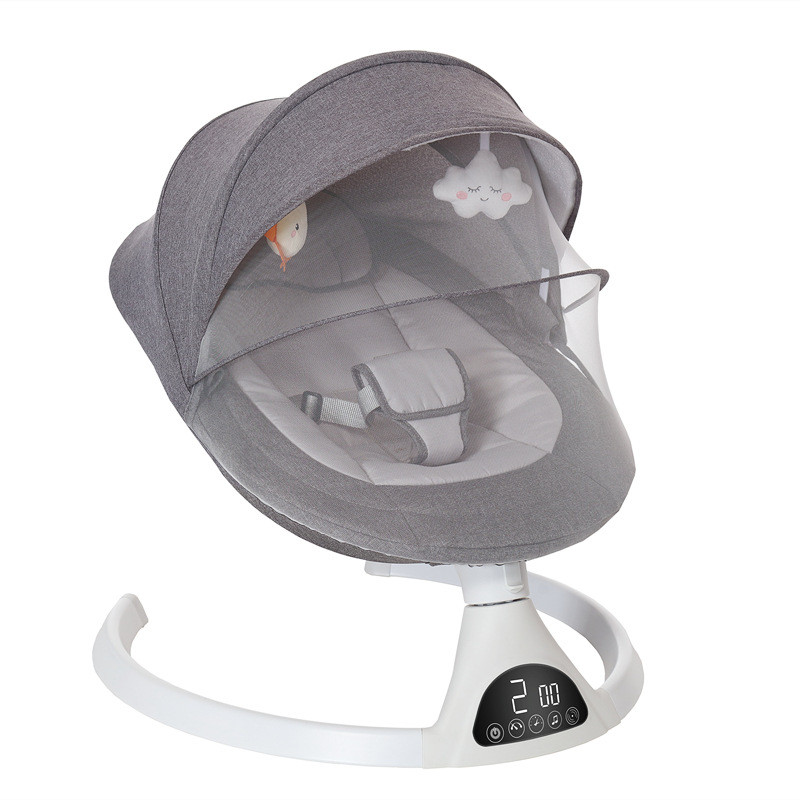 Jual Baby electric rocking chair Automatic rocking bed with music box ...