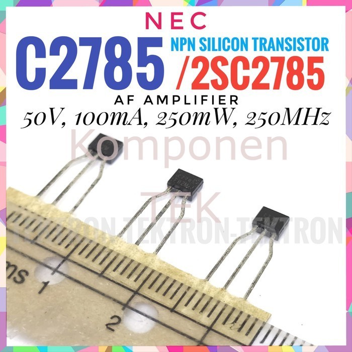 Jual Transistor C2785 2SC2785 NPN Silicon Tr 250MHz NEC | Shopee Indonesia