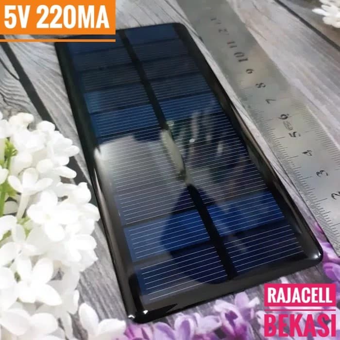 Jual Panel Surya Mini Solar Cell 5V 220mA 135x65mm Monocrystalline ...