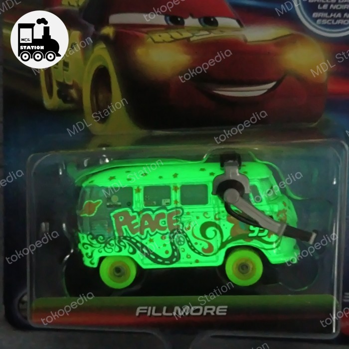Jual EF90 Disney Pixar Cars Diecast - FILLMORE GLOW RACERS | Shopee ...