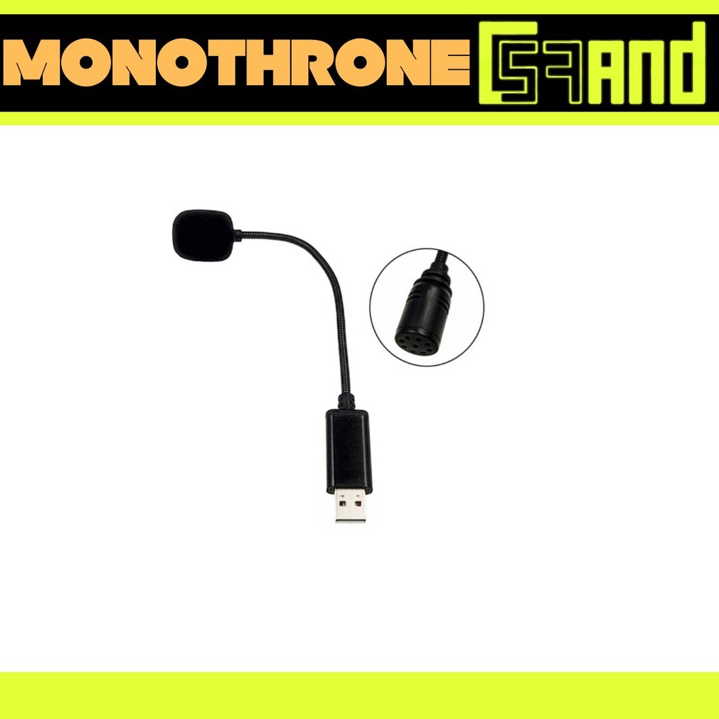 Jual Mini Microphone Mic USB Laptop Notebook Desktop PC Mic Condensor ...