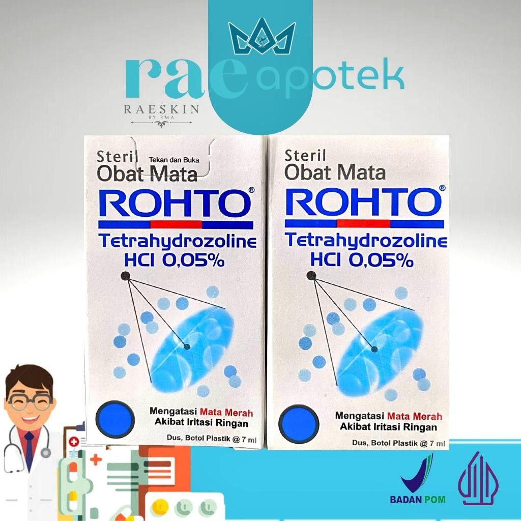 Jual Rohto Eye Drops Isi 7 Ml Botol | Shopee Indonesia