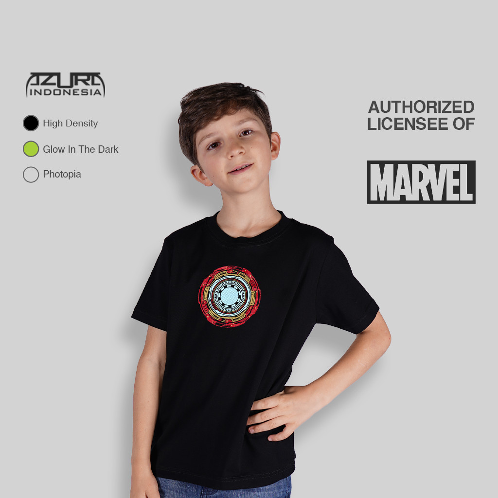 Marvel Kids' Little, Big Boys Ironman Tech T-Shirt, Royal Blue