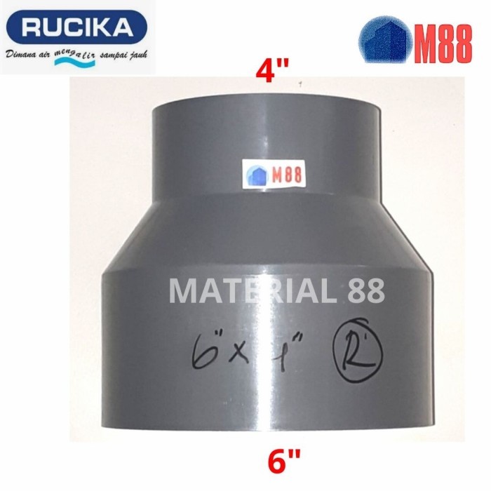 Jual Vlok Sok 6×4 inch RUCIKA D - Reducer 6x4 Flok Flock 6 x 4 × ...