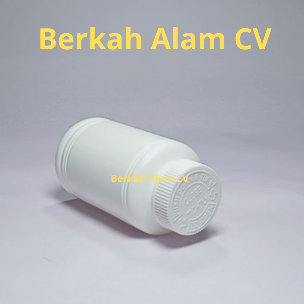 Jual Botol Tablet 300 Ml Putih Hdpe Tutup Push Down / Botol Obat ...