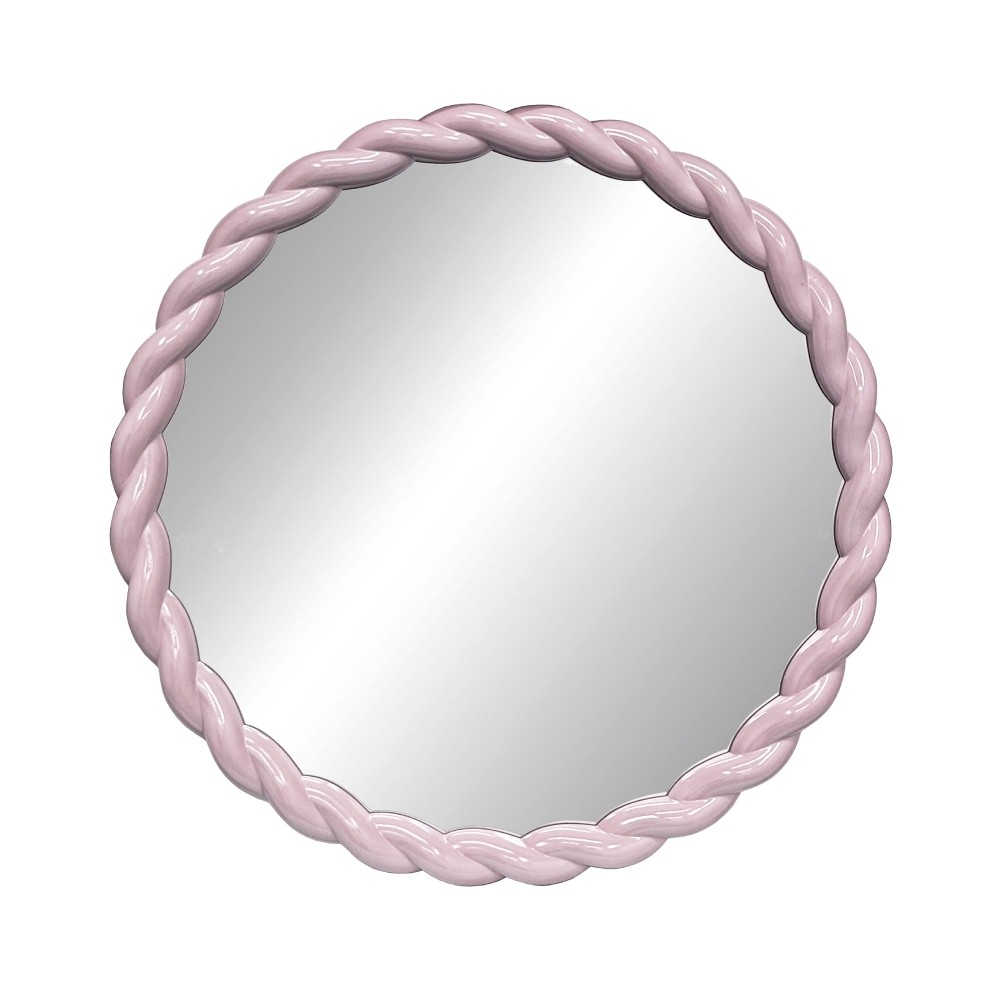 Jual Informa 60X60 cm Cermin Dinding Round - Pink Wall Mirror Kaca ...