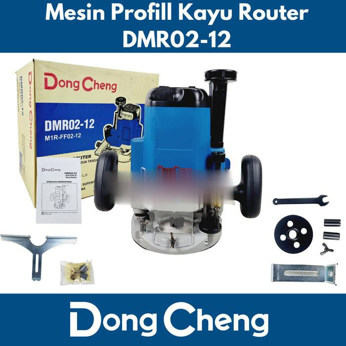 Jual Mesin profil kayu router DMR02-12 DONGCHENG DMR 02-12 ROUTER 12mm ...