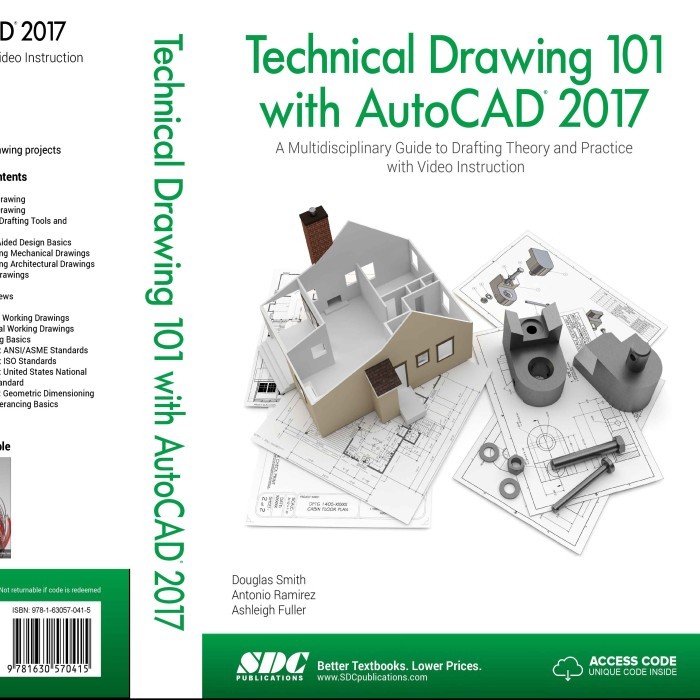 Jual buku Technical Drawing 101 with AutoCAD 2017 | Shopee Indonesia