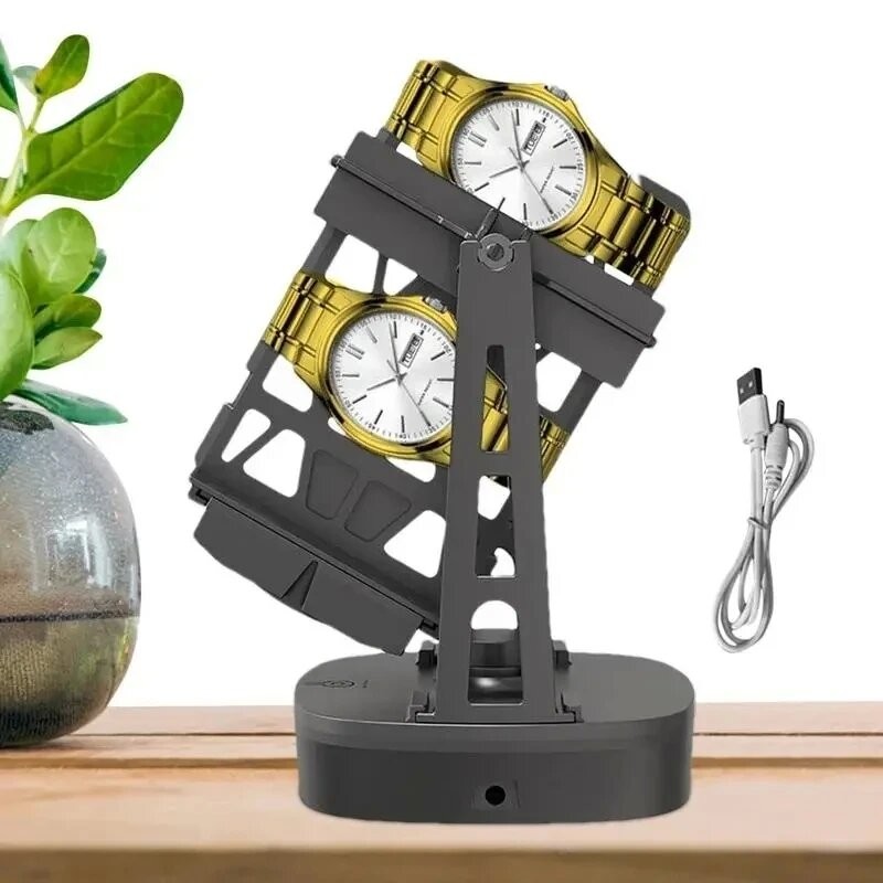 Jual Automatic Watch Winder Rechargeable Mechanical Watches Silent ...