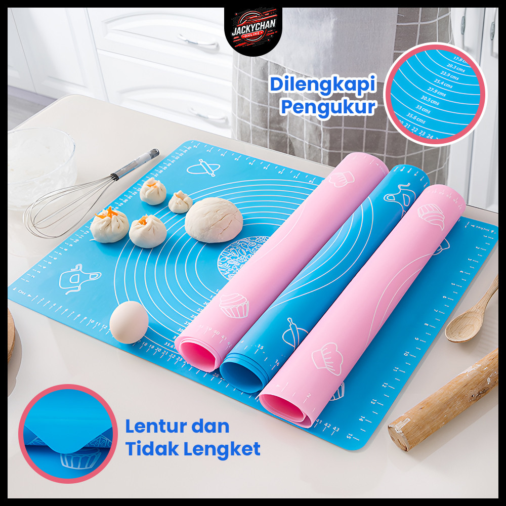 Jual JC Alas Adonan Silikon Kue Roti Jumbo Size Anti Lengket | Shopee ...