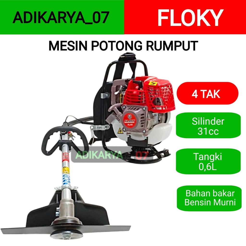 Jual Mesin Rumput Potong 4 TAK Brush Cutter 431 Mesin Potong Rumput ...
