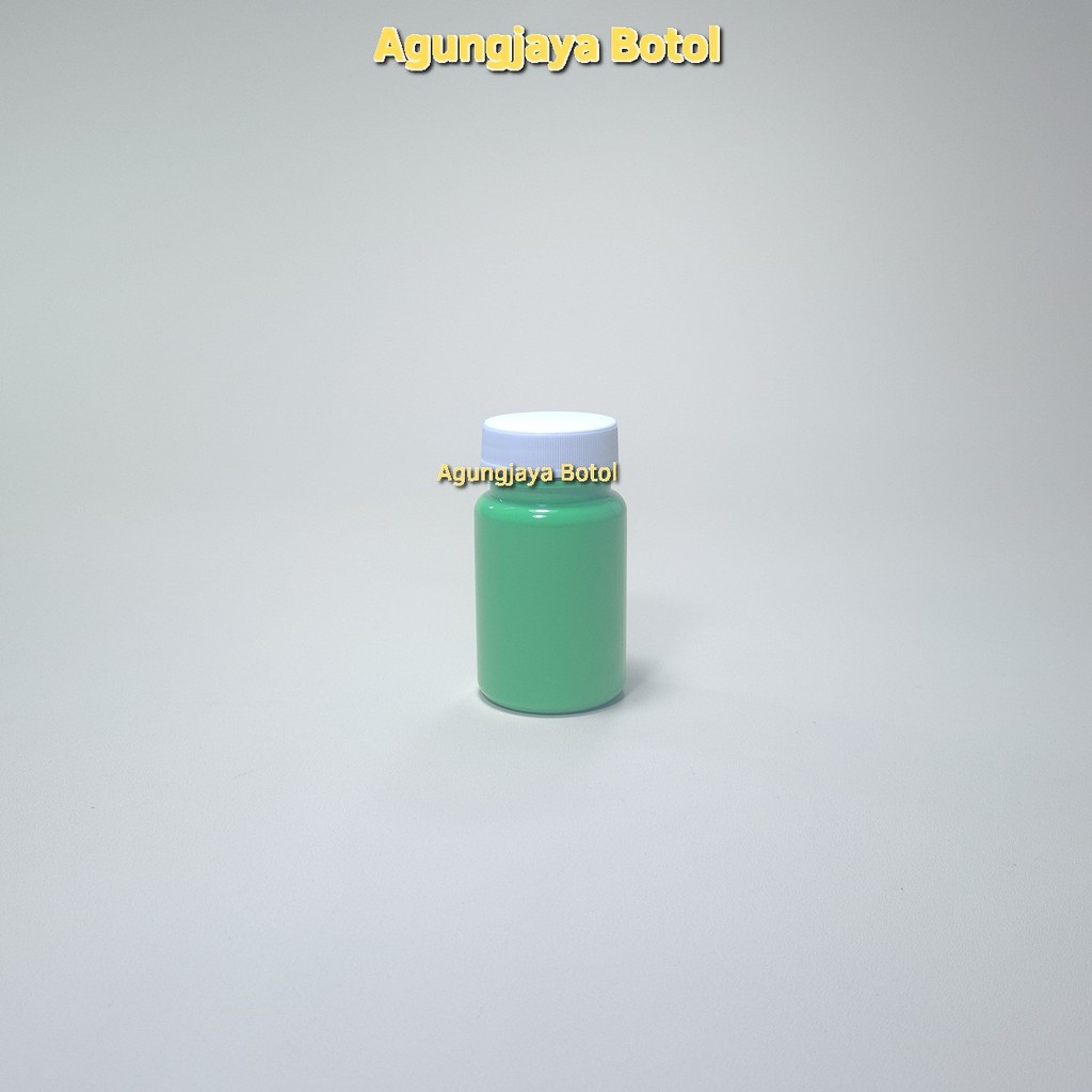 Jual Botol Tablet 100 Ml PS Hijau Muda Tutup Bergerigi / Botol Obat ...