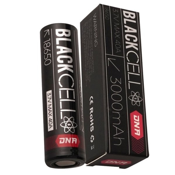 Jual Battrai Battery BLACKCELL DNA 18650 3000Mah 40A Authentic By ...