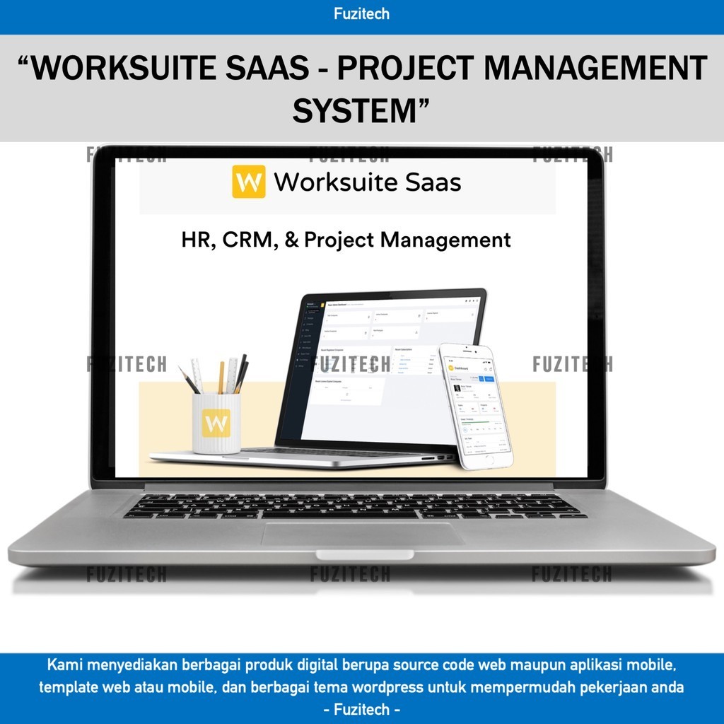 Jual SOURCE CODE APLIKASI WEB WORKSUITE SAAS - PROJECT MANAGEMENT ...