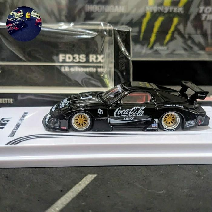 Jual HJ99 Diecast Inno64 Mazda RX7 RX 7 FD3S LB Super Silhoutte Coca ...