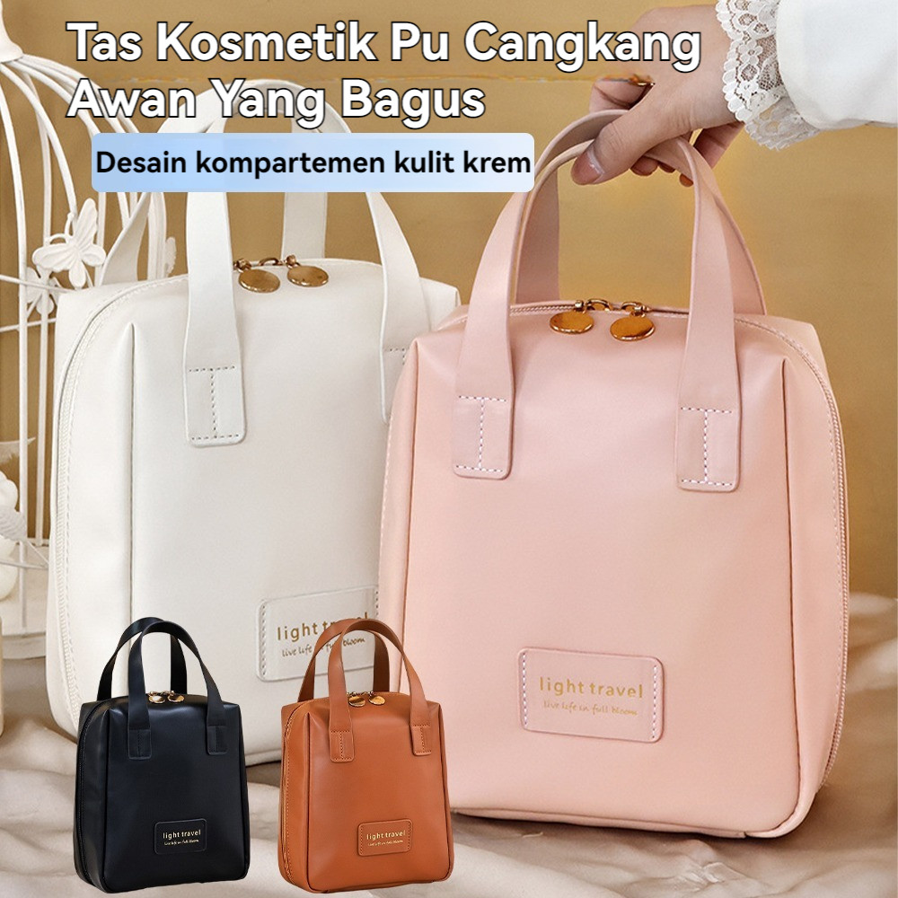 Jual Tas kosmetik portabel Shell tas penyimpanan portabel perjalanan ...