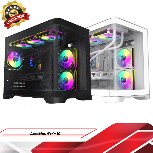 Jual GameMax HYPE-M Casing PC Gaming PC Gaming Case MATX | Shopee Indonesia
