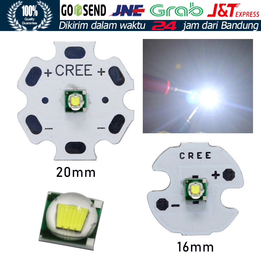 Jual LED CREE XPE 3W 3535 Manik Senter Putih Berdaya Tinggi / 3W LED ...