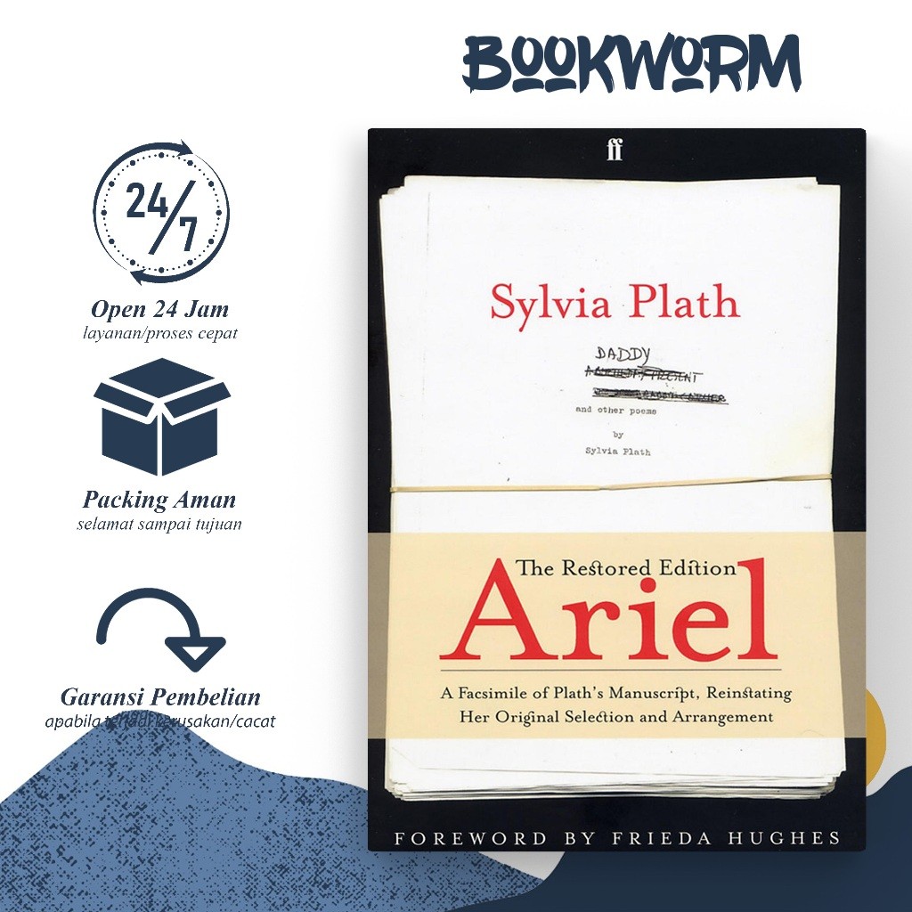 Jual Ariel: The Restored Edition by Sylvia Plath (English) | Shopee ...