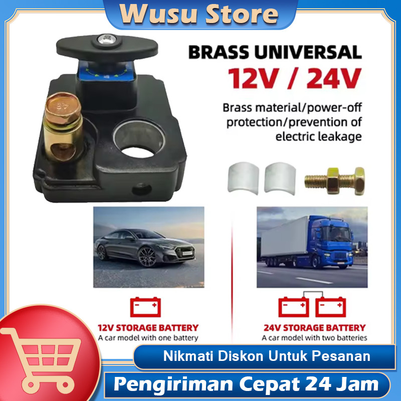 Jual Sakelar Pemutus Aki Mobil 12-48V Pemutus Daya Master Isolator On ...
