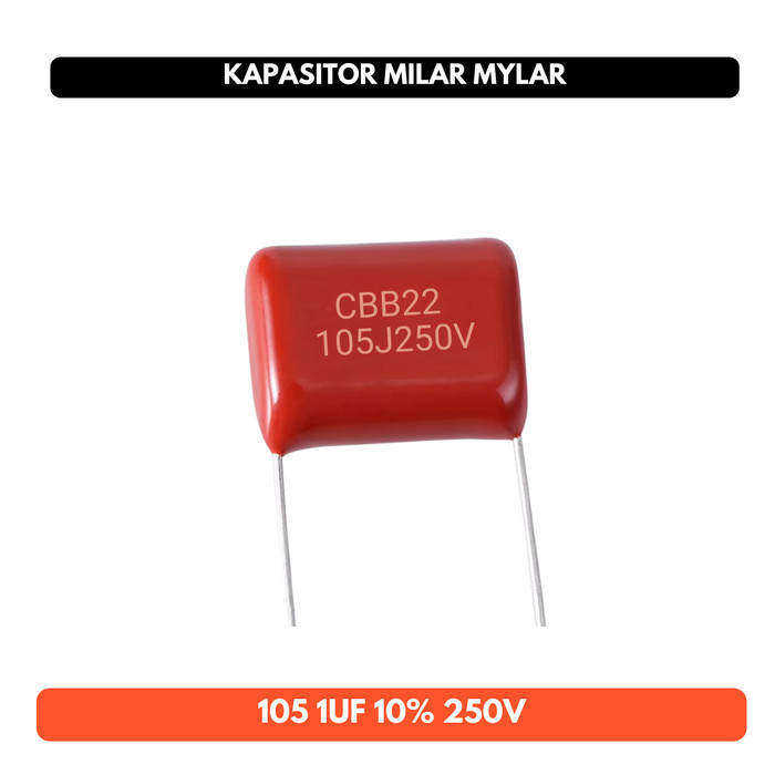 Jual Kapasitor Capacitor Mylar Milar Nf Uf V J V