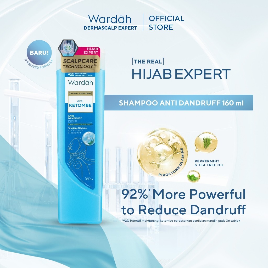 Wardah Shampoo - Mengandung ScentLock Fragrance - Wangi Tahan Lama