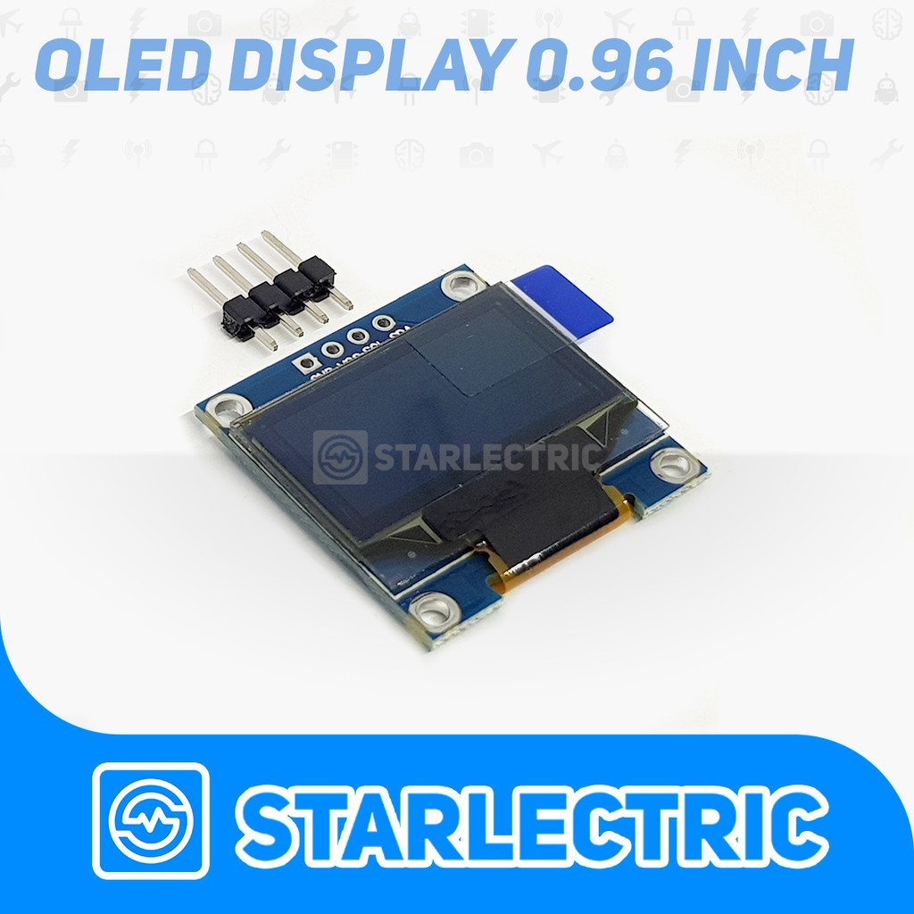 Jual LCD OLED 0.96 WHITE I2C Modul Display for Uno R3 Nano | Shopee ...