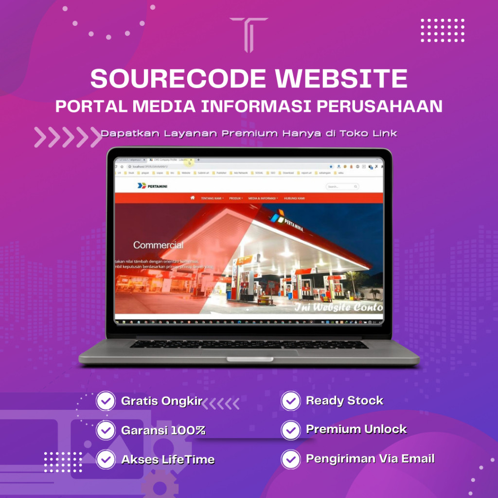 Sourecode Website Portal Media Informasi Perusahaan