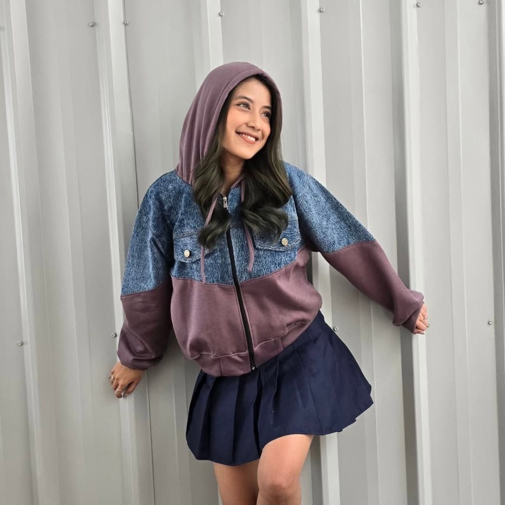 Jual Nara Grosir - Vior V Jeans Jaket | Jaket Hoodie Wanita Pria ...
