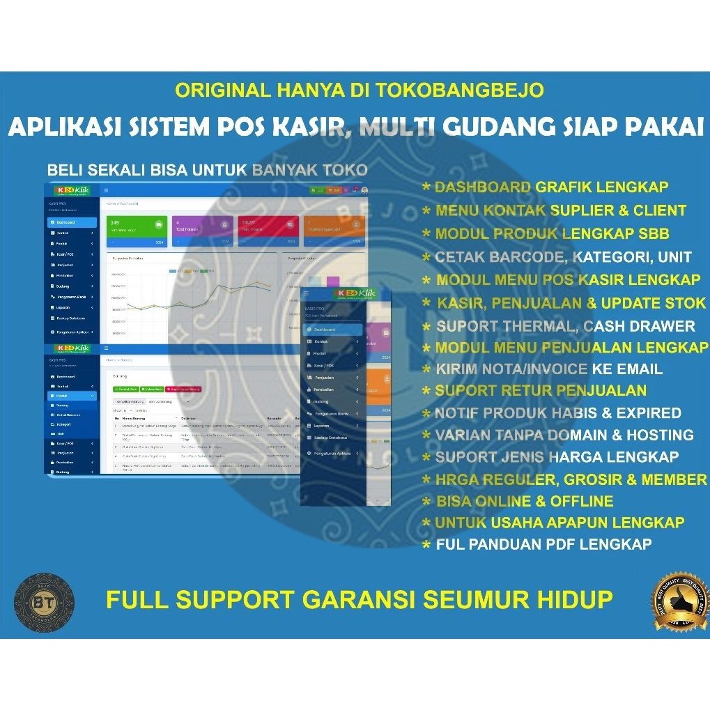 Jual APLIKASI WEB SOURCE CODE POS KASIR PENJUALAN INVENTORY BARANG ...