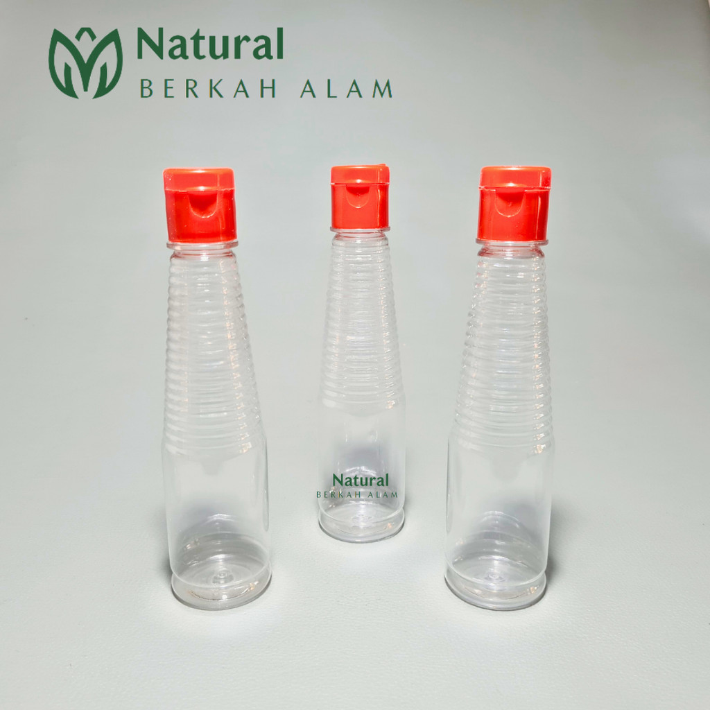 Jual Botol Kecap 140 Ml Gelang Natural Tutup Snap / Botol Saos / Botol ...