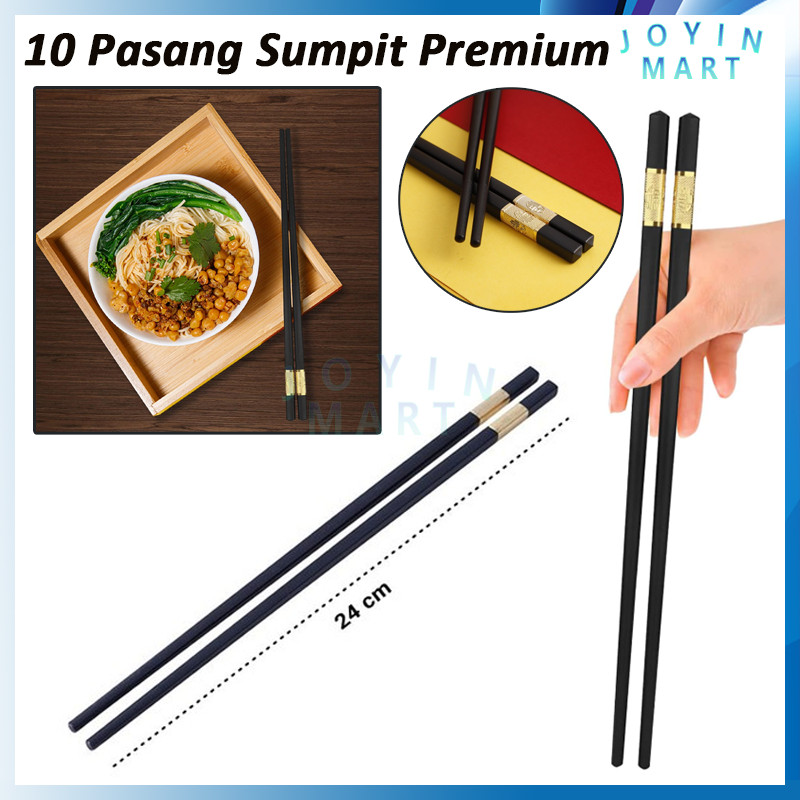 Jual Sumpit Restoran / Chopstick Isi 10 Pasang 24cm / Sumpit Premium ...