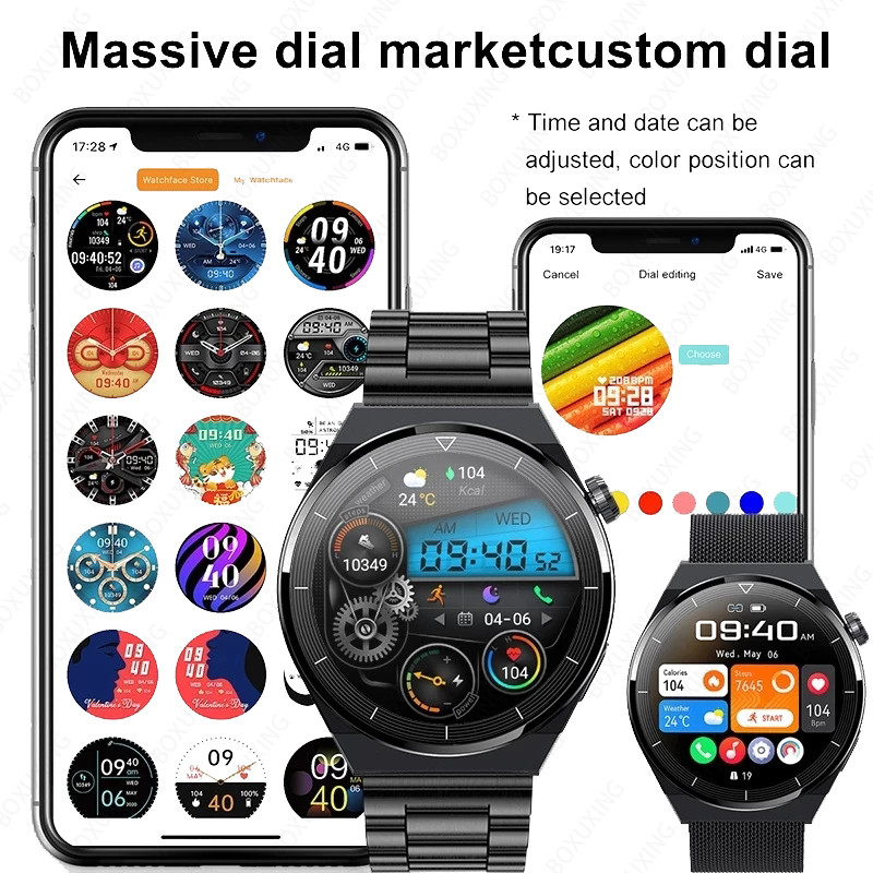 Jual For Huawei Xiaomi Gt Pro Smart Watch Men Amoled Hd Screen