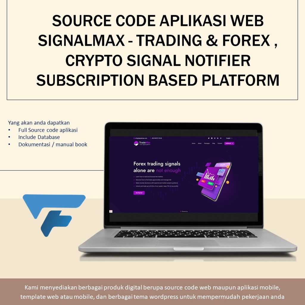 Jual SOURCE CODE APLIKASI WEB SIGNALMAX - TRADING & FOREX , CRYPTO ...